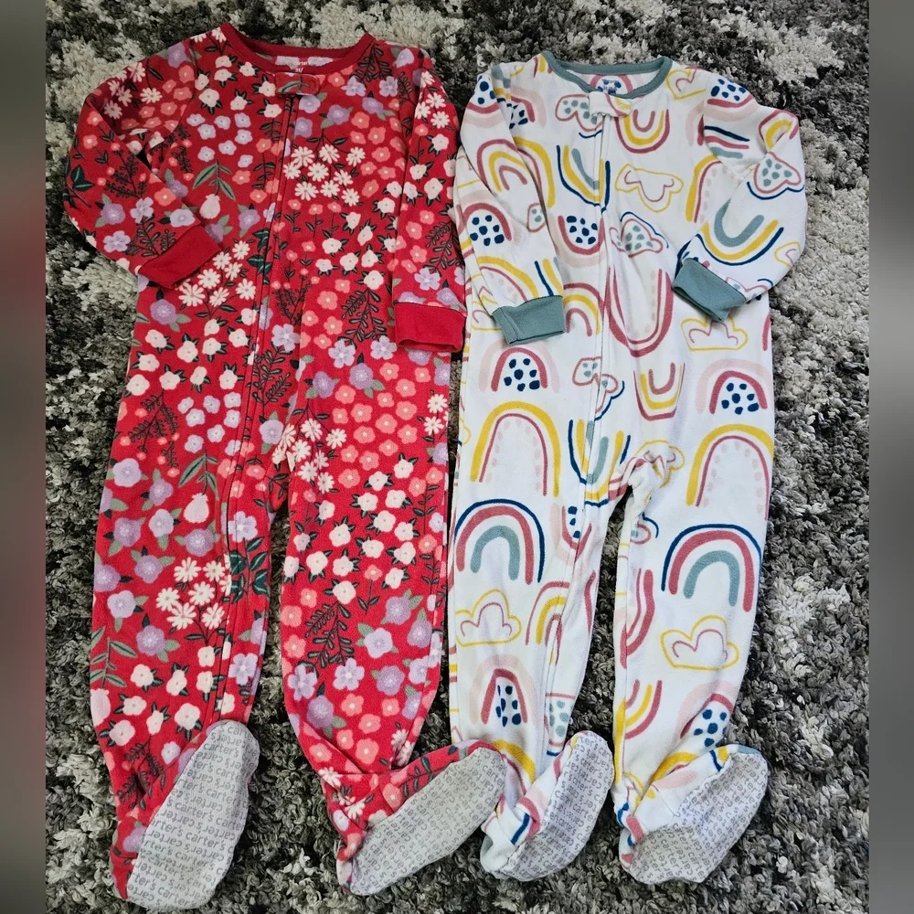 Carters 3T Warm Footie Pj Pajamas